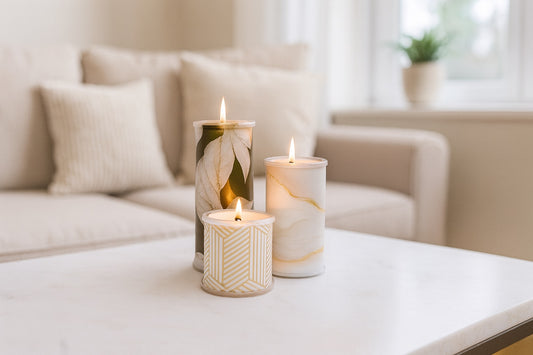 Wrap A Candle Set – Warm Neutrals | Reusable Candle System