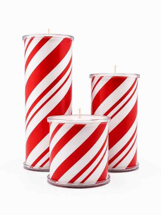 Candy Cane Christmas Wrap