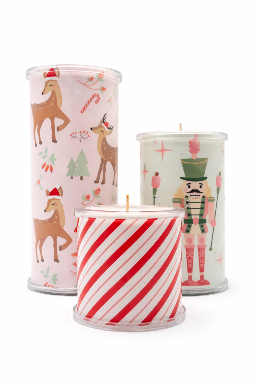 Retro Pink Holiday Wrap