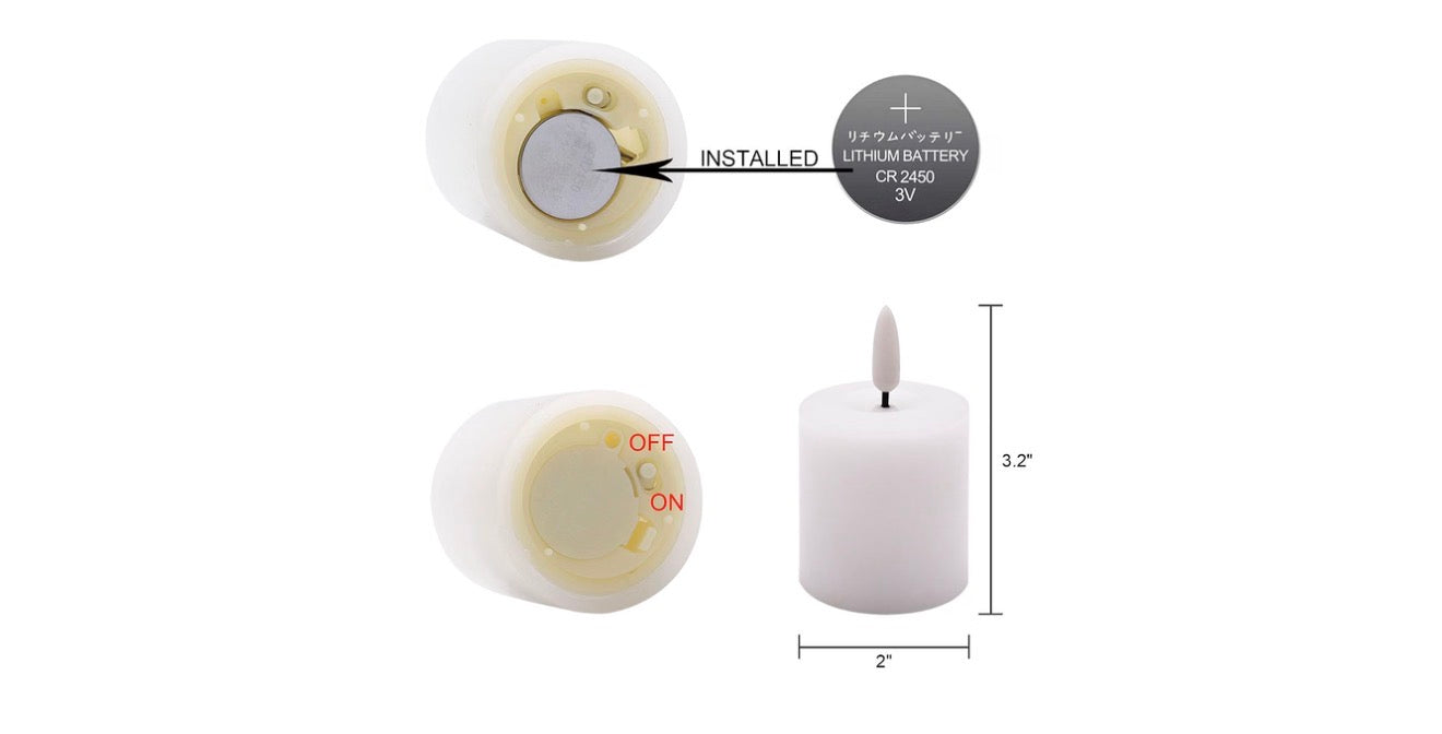 Wrap A Candle® Flameless LED Candle Insert