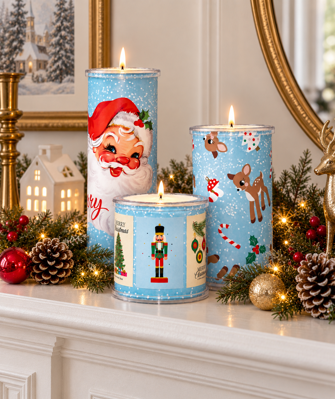 Wrap A Candle Holiday Collection Set