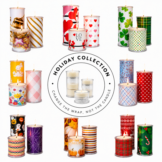 Wrap A Candle Holiday Collection Set